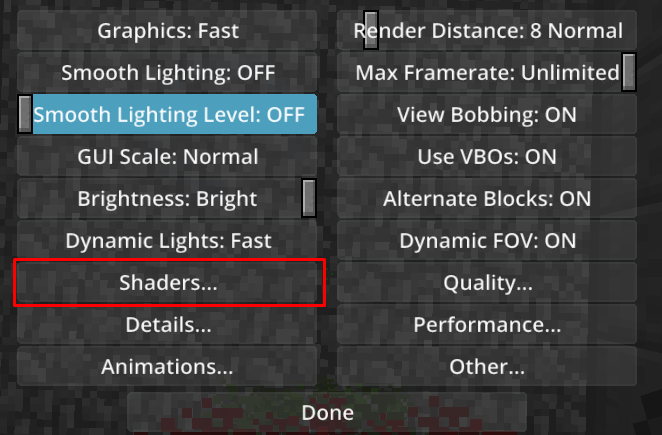 Shaders Badlion Support